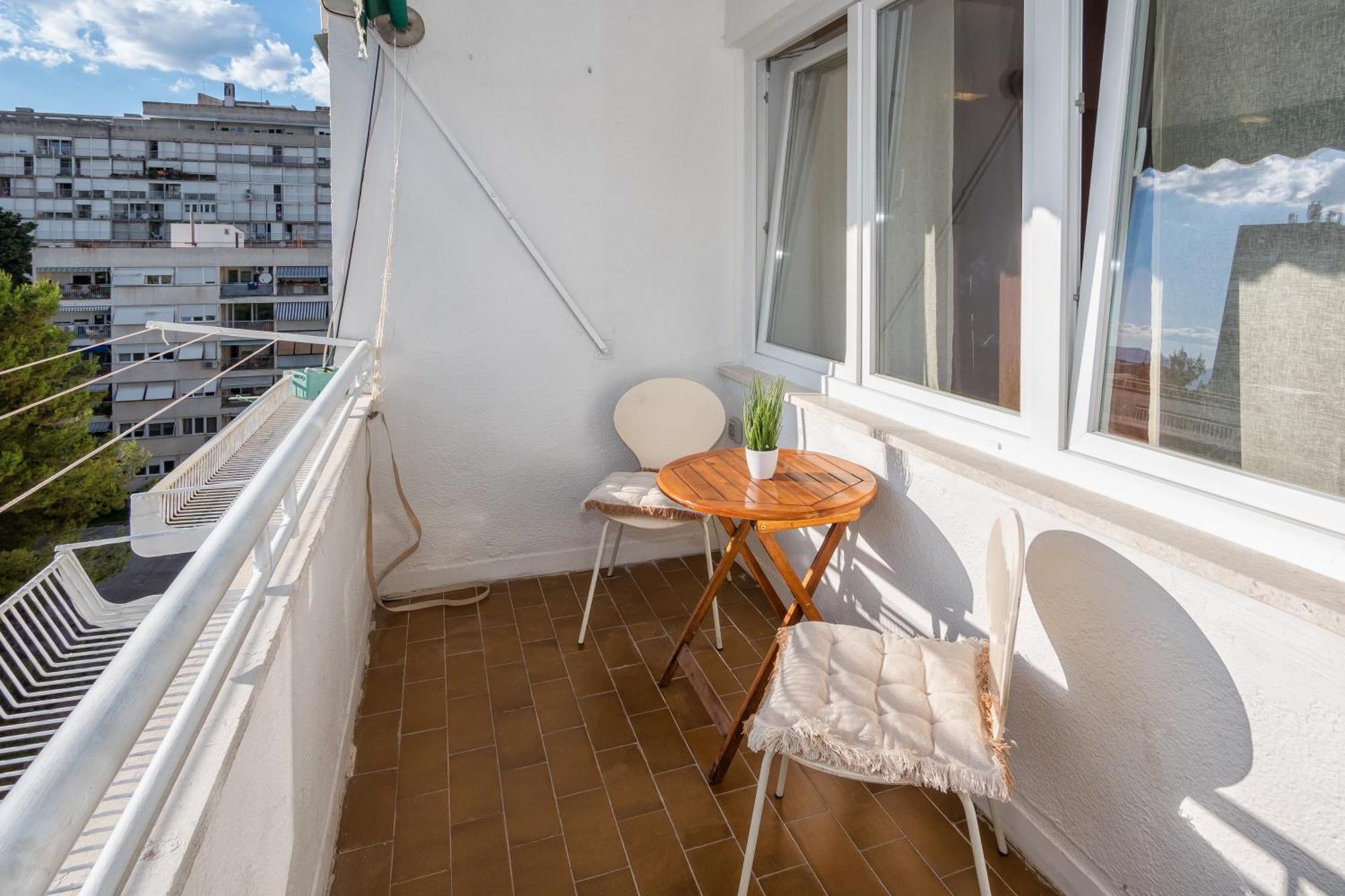 3-Bedroom Sea View Apartment - Balcony, Elevator - Spinut, Split Luaran gambar